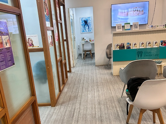 The modern dental care room showcases advanced facilities and patient care and comfort in Alwarpet