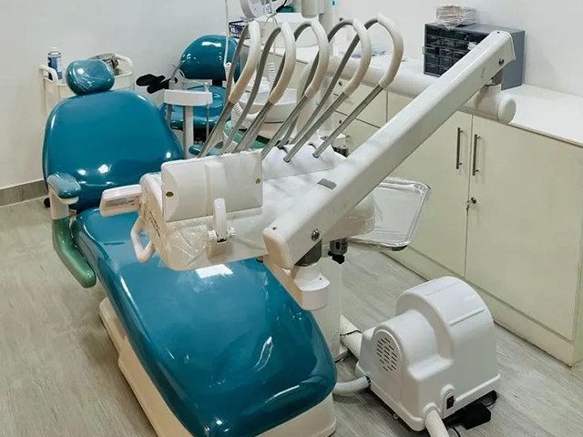 Experience comfort on dentistry chair designed for precise dental treatments and safety in Alwarpet